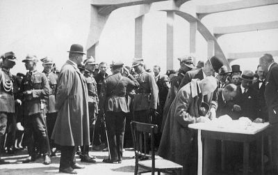 Uroczyste otwarcie mostu drogowego na Wisłoku